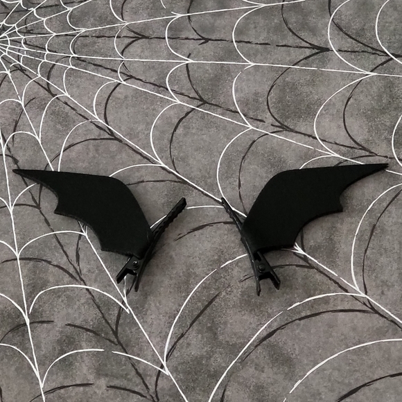 None Accessories - Bat Wing Hair Clips